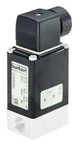 Magnetventil G1/4'' NC Kunststoff FKM -1-1bar/-15-15psi 230VAC Nicht für Vakuum geeignet 0330 123967