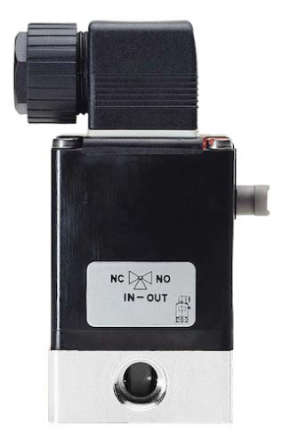 Magnetventil 3/2-Wege G1/4'' Verteilen Kunststoff FKM 0-1bar/15psi 24VDC 0330 218994