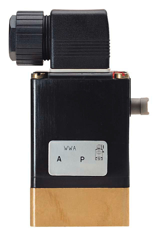 Solenoid Valve 3/2 NC 32x46mm SFB Flange Brass EPDM 0-16bar/232psi 230VAC 0331 43662