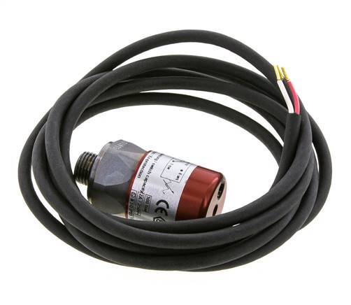 50 bis 150bar SPDT Stahldruckschalter G1/4'' 250VAC 3-adriges Kabel 2m