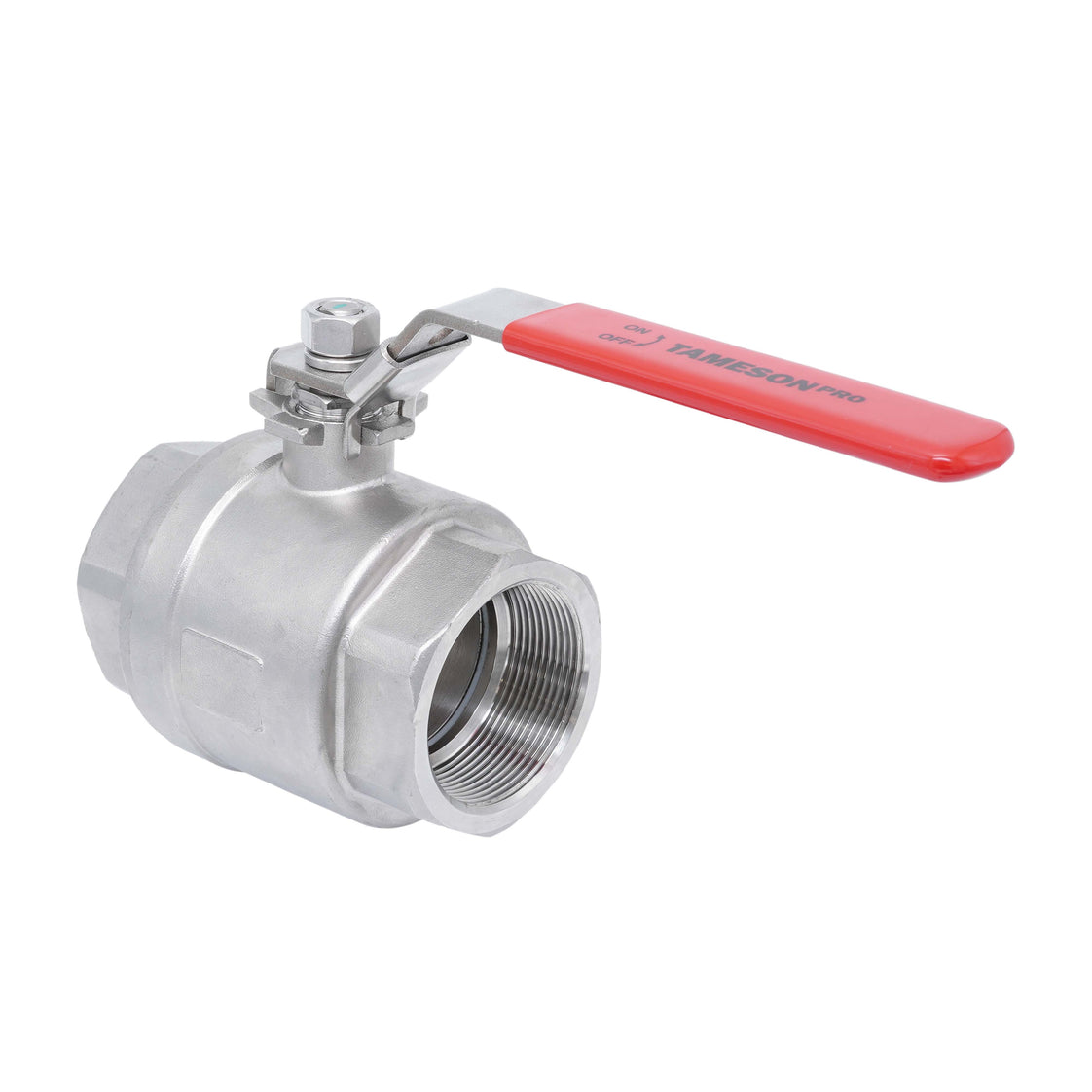 Rp 3'' 2-Teiliger 2-Wege Edelstahl Kugelhahn 69 bar RTFE - TamesonPRO 1111-300