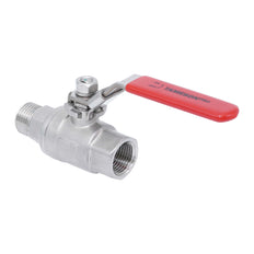 R/Rp 2'' 2-Teiliger 2-Wege Edelstahl Kugelhahn 69 bar RTFE - TamesonPRO 1112-200