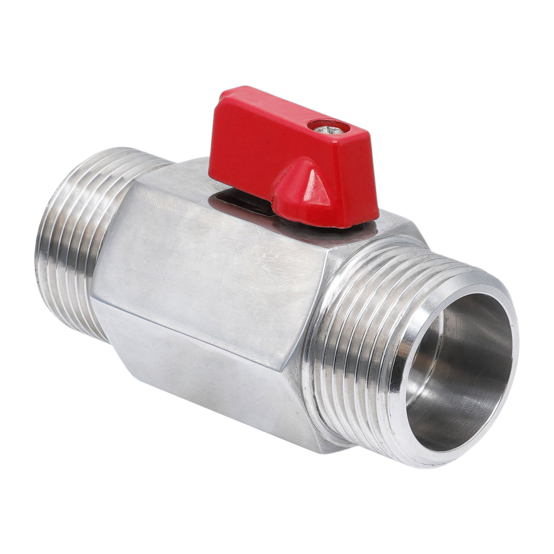 G 3/4'' M/M 2-Wege Edelstahl Mini Kugelhahn 69 Bar PTFE - TamesonPRO 1113-034-M