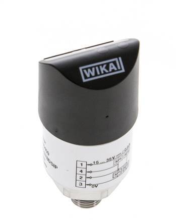 0 bis 4bar Edelstahl Wika Elektronischer Druckschalter G1/4'' 1VDC IO-Link 4-pin M12 Stecker