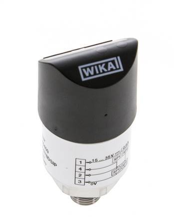 0 bis 250bar Edelstahl Wika Elektronischer Druckschalter G1/4'' 1VDC IO-Link 4-pin M12 Stecker