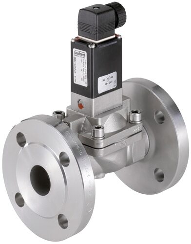 Magnetventil 40 Mm Flansch NC Gusseisen NBR 0.2-10Bar/3-145Psi 24VAC Wasserschlagschutz 5282 134547