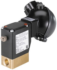 Magnetventil 3/2-Wege G1/4'' Umlenkung Edelstahl FFKM/FKM 0-5bar/73psi 230VAC 0330 144126