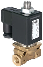Solenoid Valve 3/2-Way G1/4'' NC Brass FKM 0-6bar/87psi 24VDC Vacuum 0355 69637