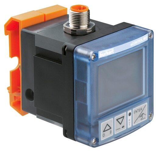 Burkert Universalregler Druckregler Schienenmontage 24VDC M8/M12 - 8611 177460