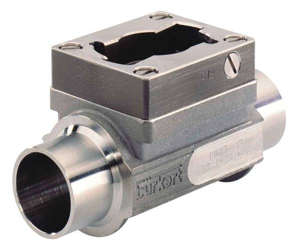 Fittings für Schaufelrad-Sensoren, Schweißanschluss DN25, Edelstahl - Bürkert S030 - 563882