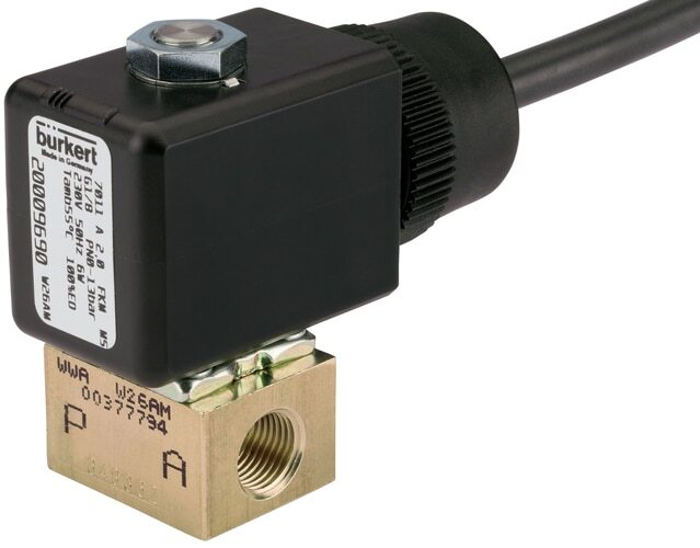 Solenoid Valve NC 6 mm Plug-In Plastic EPDM 0-4bar/58psi 24VDC 7011 20084891