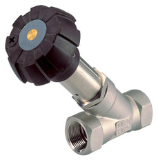 Geschweißtes DN 15 manuelles 2-Wege-Schrägsitzventil Edelstahl - 2000 - 468947