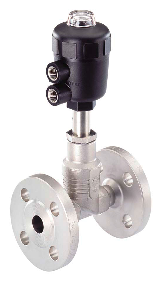 Flanged DN 32 NO Pneumatic 2-Way Globe Valve Stainless Steel - 2012 - 156496