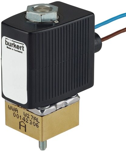 Solenoid Valve 20x20 mm SFB flange NC Brass FKM 0-4bar/58psi 24VDC 6011 230271