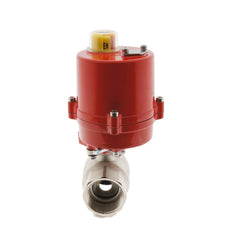 Electrical Ball Valve 2-Way G2'' Brass 120V AC