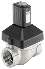 Solenoid Valve G1'' NC Stainless steel FKM 0-10bar/145psi 24VAC Anti-Waterhammer 6213 222139