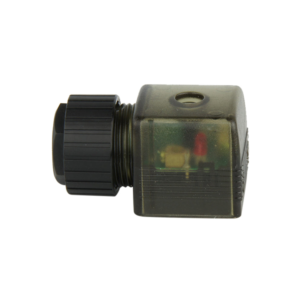 Connector 100-120V AC/DC (DIN - A) with 1m cable LED and Varistor - Burkert 2508 783580