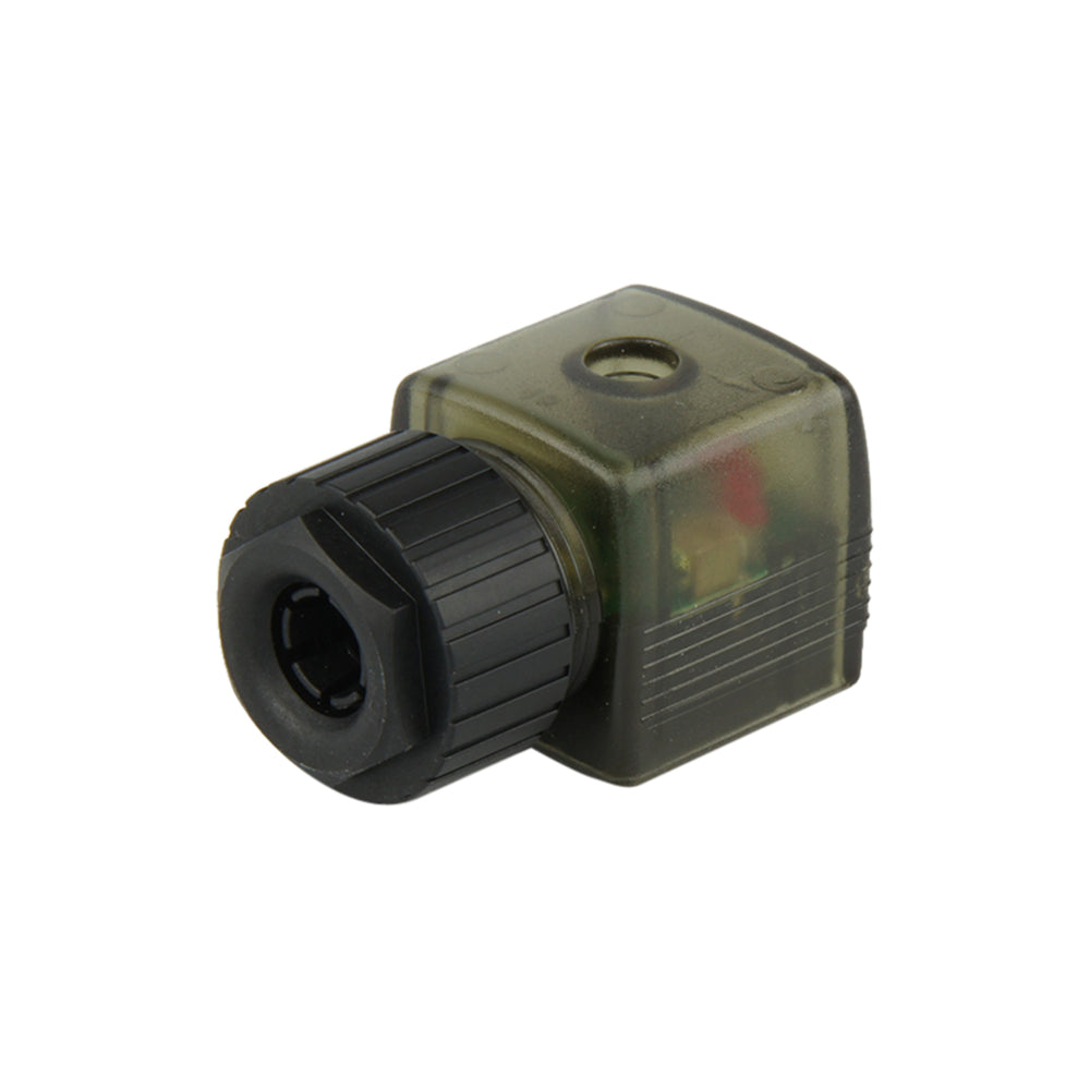 Connector 12-24V AC/DC (DIN - A) with LED - Burkert 2508 008360