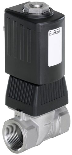 Magnetventil G1/4'' NC Edelstahl EPDM 0-16bar/232psi 12VDC 6240 252028