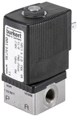 Solenoid Valve NPT 1/8'' NC Stainless steel FKM 0-5bar/73psi 24VAC 6013 208852