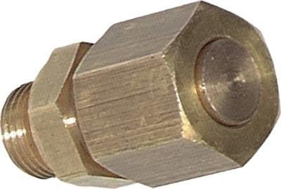 5mm Messing-Verschlussstopfen für Klemmringverschraubungen 150 Bar DIN EN 1254-2