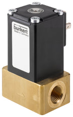 Magnetventil NPT 1/4'' NC Messing FKM -1-8bar/-15-116psi 24VDC 2873 254369