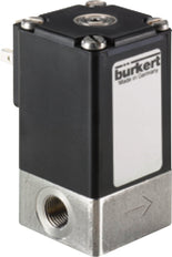 Solenoid Valve G1/8'' NC Stainless Steel FKM -1-16bar/-15-232psi 24VDC Oxygen Fat/Oil Free 2873 255454
