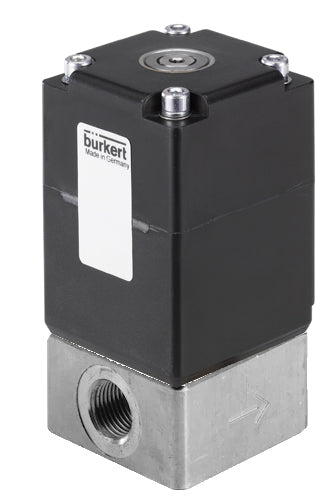 Magnetventil G3/8'' NC Edelstahl FKM -1-10bar/-15-145psi 24VDC Sauerstoff Fett/Ölfrei 2875 246628