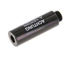 G3/8'' Aluminum Free-Flow Pneumatic Muffler