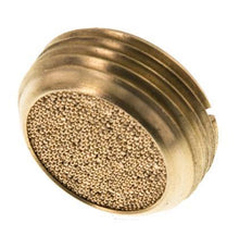 G3/4'' Kompakter Pneumatischer Miniatur Schalldämpfer aus Sinterbronze