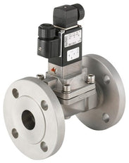 Magnetventil 40 Mm Flansch NC Gusseisen NBR 0.2-10Bar/3-145Psi 24VDC Wasserschlagschutz 5282 296739