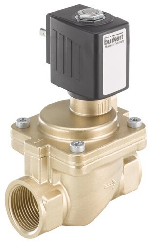 Magnetventil G1'' NC Messing FKM 0.2-16bar/3-232psi 200VAC Wasserschlagschutz 6281 296855