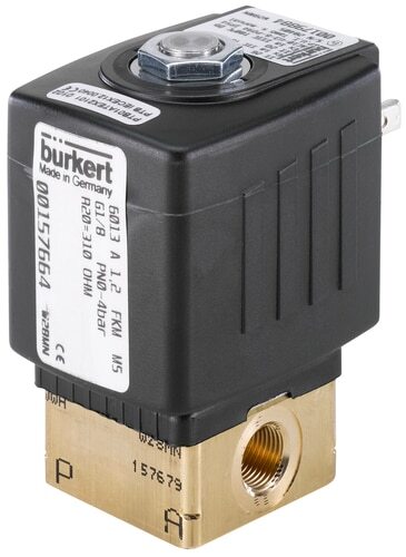 Magnetventil NC Messing FKM ohne Gehäuse 6013 256600