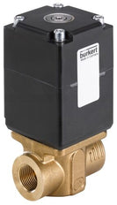 Magnetventil G3/8'' NC Messing FKM -1-10bar/-15-145psi 24VDC Sauerstoff fett-/ölfrei 2875 389010