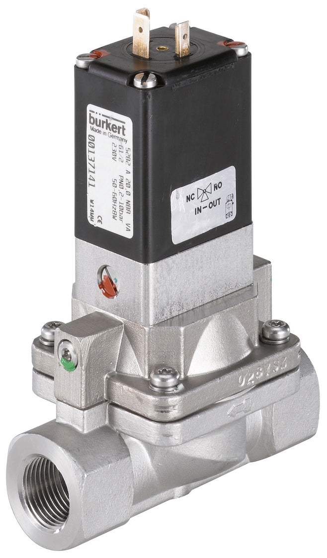 G1/2'' Stainless Steel 24VUC ATEX Solenoid Valve 5282 307166