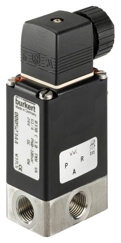 Solenoid Valve 3/2-Way G1/8'' Mixing Stainless steel FKM 0-10bar/145psi 24VDC 0330 269715