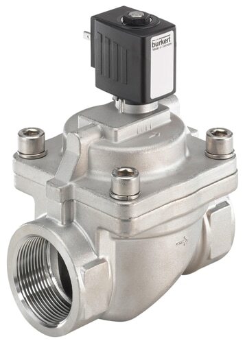 Magnetventil G3/4'' NO Edelstahl NBR 0.2-16bar/3-232psi 48VAC Wasserschlagschutz 6281 20001884