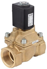 Solenoid Valve G1 1/2'' NC Brass PTFE 0-10bar/145psi 24VAC/DC 6407 330439