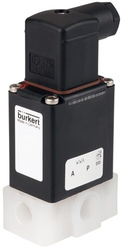 Solenoid Valve G1/4'' NO PVDF FKM 0-8bar/116psi 230VAC 0330 20053006