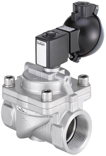 Solenoid Valve G1'' NC Stainless steel FKM 0.2-16bar/3-232psi 230VAC/DC Anti-Waterhammer ATEX 6281 349745