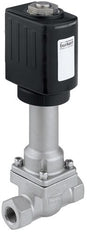 Magnetventil G1/4'' NC Edelstahl PTFE 0-10bar/145psi 24VAC/DC Vakuum -200 - 180°C (-328 - 356°F) 6026 367643