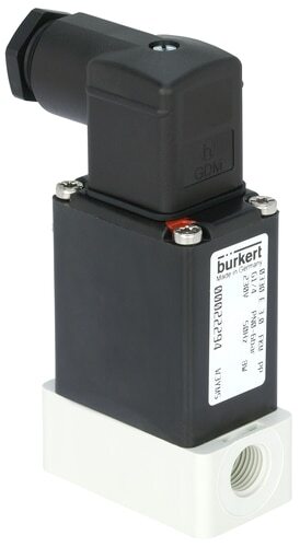 Solenoid Valve G1/4'' NC PP FFKM 0-12bar/174psi 230VAC 0330 20035358