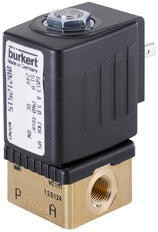 Solenoid Valve G1/4'' NC Brass FKM 0-50bar/725psi 48VAC 6013 357366
