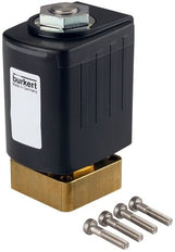 Magnetventil 40x40 mm SFB Flansch NC Messing FKM 0-4bar/58psi 24VDC 6027 350524