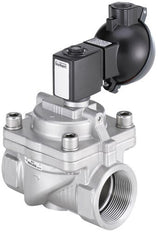 Magnetventil NPT 1/2'' NC Edelstahl FKM 0.2-16bar/3-232psi 24VAC/DC Wasserschlagschutz ATEX 6281 358942