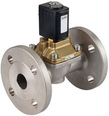Solenoid Valve 32 mm Flange NC Stainless steel PTFE 0-10bar/145psi 24VAC 6407 363054