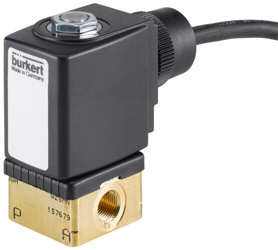 Magnetventil G1/8'' NC Messing EPDM 0-16bar/232psi 24VAC/DC 6013 365445