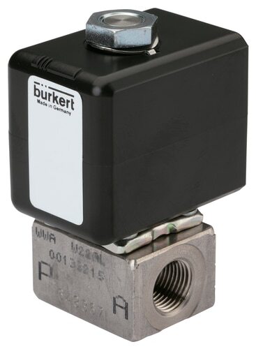 Solenoid Valve NC M5 Stainless Steel FKM 0-16bar/232psi 24VDC 7011 20082375