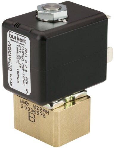 Solenoid Valve NO 20x20 mm SFB Brass EPDM 0-10bar/145psi 24VDC 7011 20076863