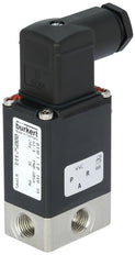 Solenoid Valve 3/2-Way G1/8'' Universal Stainless steel FKM 0-8bar/116psi 24VDC 0330 380666